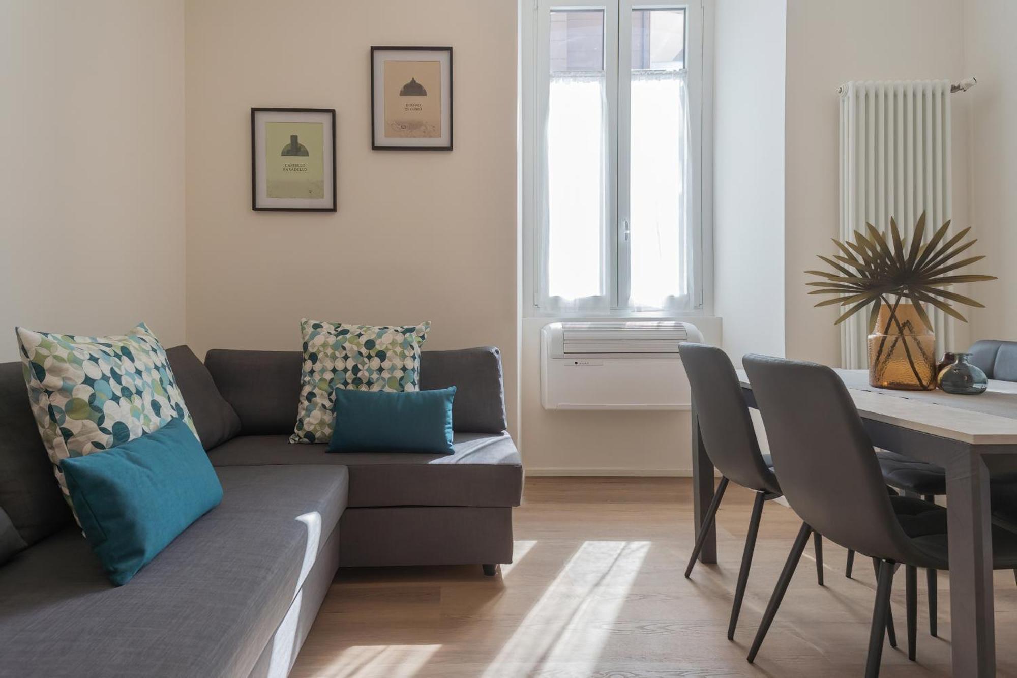 Manaraquattro - Apartament In Como Near The Center With Free Parking - Lake Como Exteriör bild